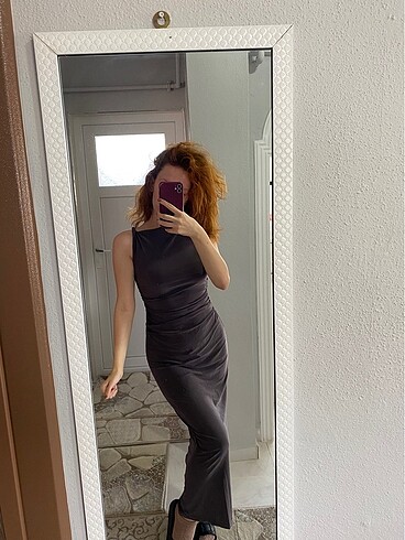 s Beden Pull Bear midi elbise
