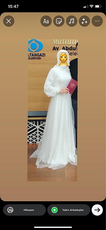 Beyaz nikah abiye