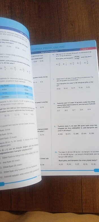  Beden Renk Kampüs yayinlari tyt matematik soru bankası 