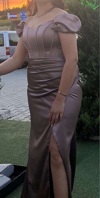 Diğer Saten abiye