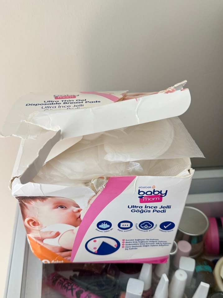 Ultra İnce Jelli Göğüs Pedi Beyaz - Görsel 2