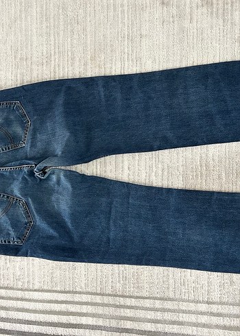 Erkek Rahat Kesim Kot Pantolon - Görsel 2