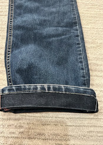 Erkek Rahat Kesim Kot Pantolon - Görsel 6