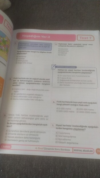  Beden Renk Test kitabı 