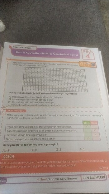  Test kitabı 
