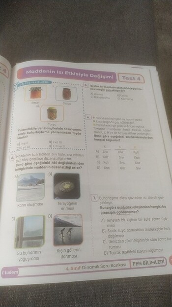  Beden Renk Test kitabı 