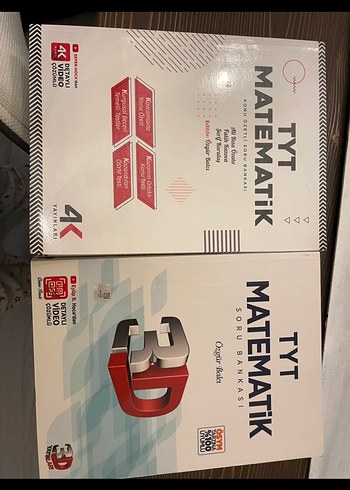 TYT Matematik Konu Anlatımı ve Soru Bankası 3D 150 tl 4K 130tl