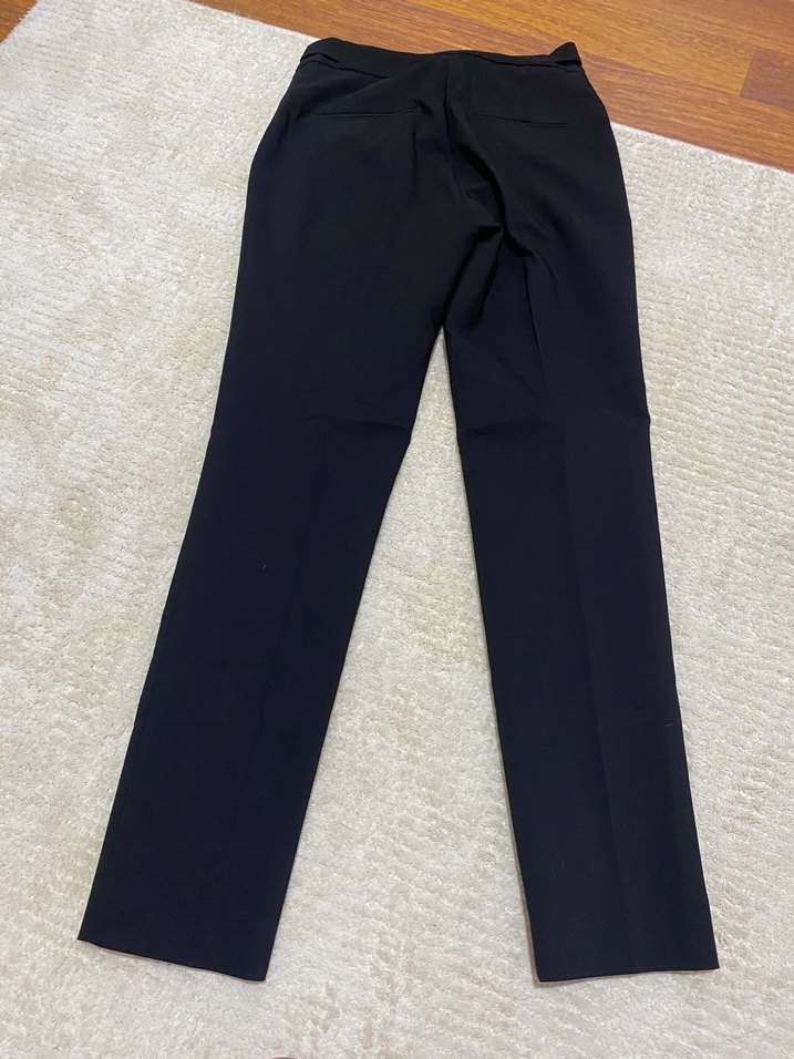 Kadın Siyah Kumaş Pantolon - Görsel 2