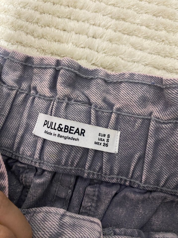 Kadın Gri Joger Denim Pantolon - Görsel 4