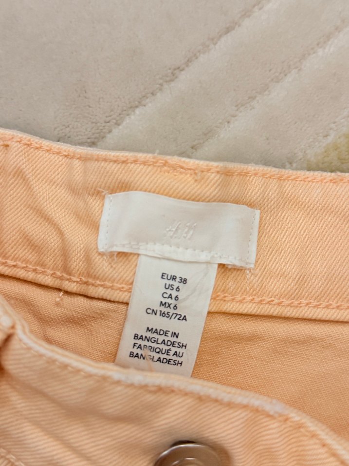 Şeftali Denim Şort — görsel 3/5