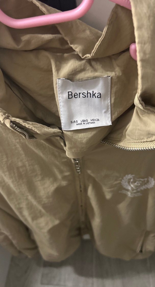 Bej Parlak Midi Kadın Ceket - Görsel 2