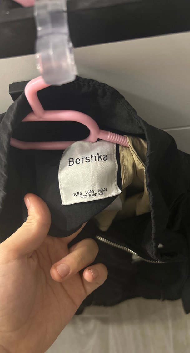 Siyah Bel Detaylı Yüksek Yakalı Kadın Ceket - Görsel 2