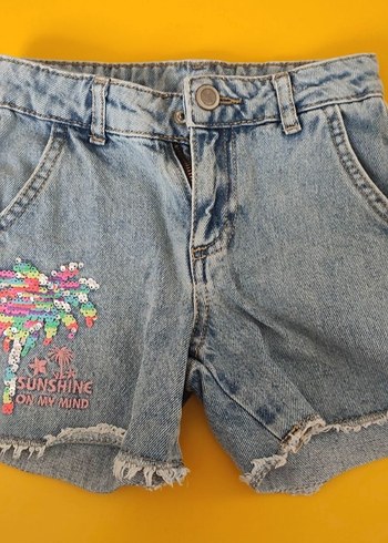 LC Waikiki LC Waikiki kız çocuk kot şort