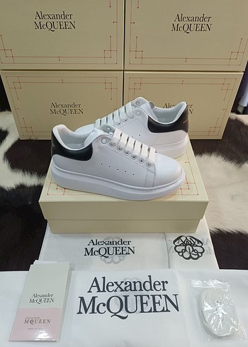 diğer Beden Alexander McQueen Beyaz Platform Kadın Spor Ayakkabı