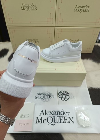 diğer Beden çeşitli Renk Alexander McQueen Beyaz Platform Kadın Spor Ayakkabı