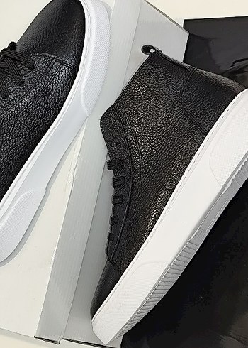 40 numara siyah flotur deri bot - Görsel 4