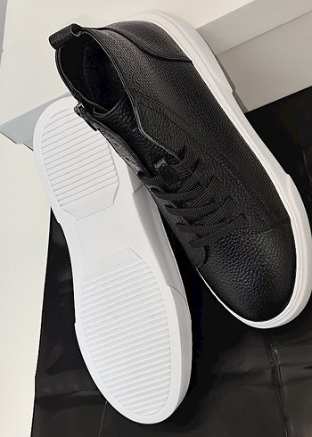 40 numara siyah flotur deri bot - Görsel 5