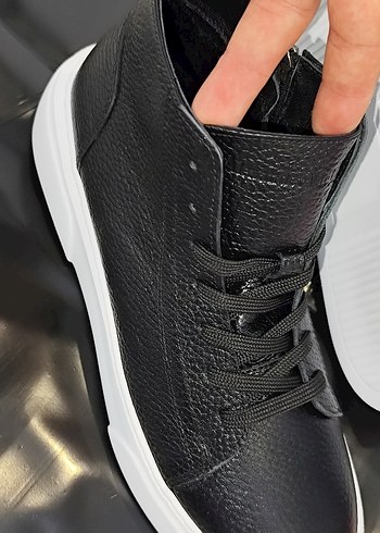 40 numara siyah flotur deri bot - Görsel 2