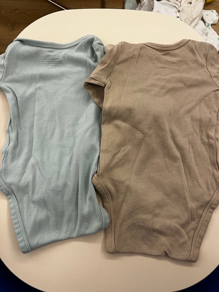 Uzun Kollu Pamuklu Bebek Body - 2'li Set - Görsel 3