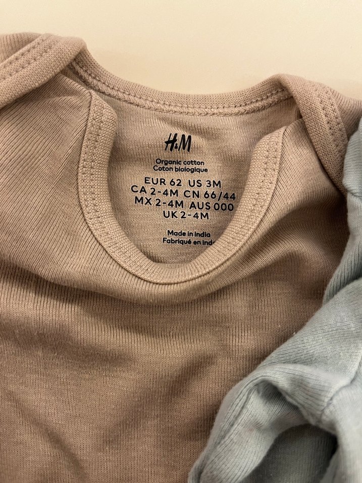 Uzun Kollu Pamuklu Bebek Body - 2'li Set - Görsel 2