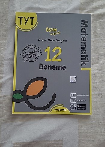 TYT Matematik 12 Deneme Kitabı Endemik