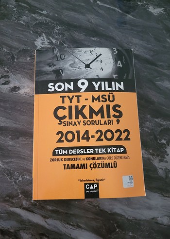 Geçmiş 9 Yılın TYT-MSÜ Çıkmış Sınav Soruları 2014-2022