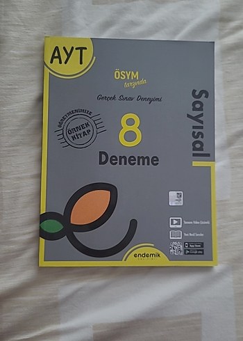 Endemik AYT Sayısal 8 Deneme Kitabı
