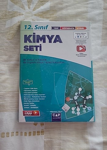 12. Sınıf Kimya Seti Soru Kitabı