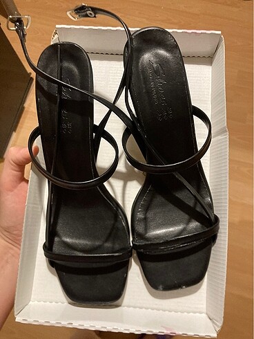 38 Beden siyah Renk Stiletto