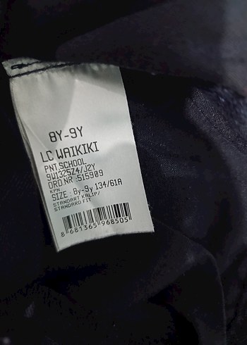 LCW erkek çocuk 8-9 yaş okul pantolonu - Görsel 3