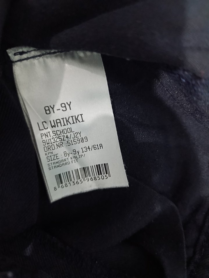 LCW erkek çocuk 8-9 yaş okul pantolonu - Görsel 3