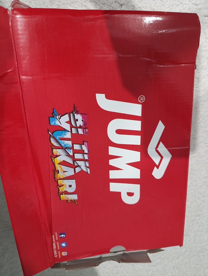 JUMP Beyaz Erkek KRAMPON,Futbol Ayakkabısı - Görsel 3