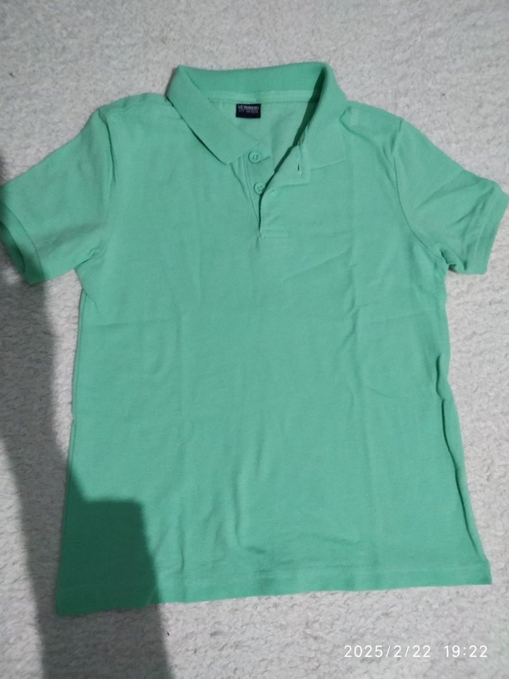 Yeşil Düğmeli Erkek Polo Tişört - Görsel 2