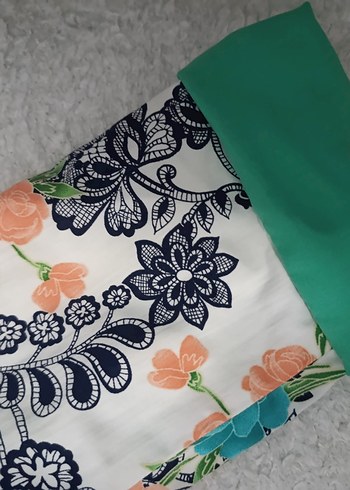 Çiçek Desenli Kadın Blazer Ceket - Görsel 4