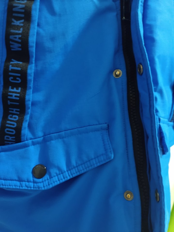 LCW 7-8 yaş Erkek Çocuk Mavi  Mont - Görsel 3