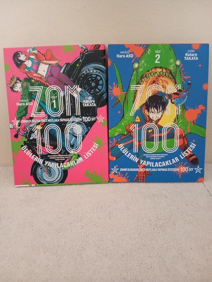 Zom 100 Cilt 1 ve 2 - Manga Seti - Görsel 3