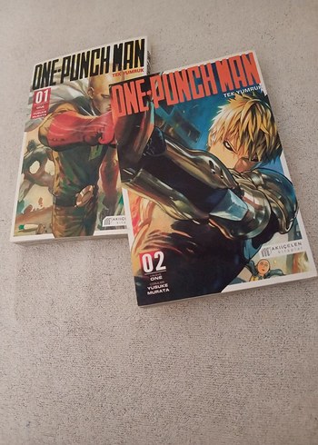One-Punch Man Cilt 1 ve 2 Manga Seti - Görsel 2