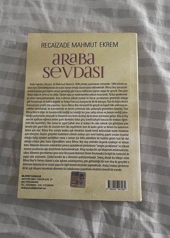  Beden Araba Sevdası - Recaizade Mahmut Ekrem
