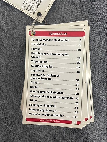 Ayt matematik el kitabı
