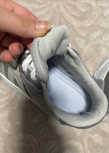 Sıfır Gri Bağcıklı Kadın Sneakers - Görsel 2