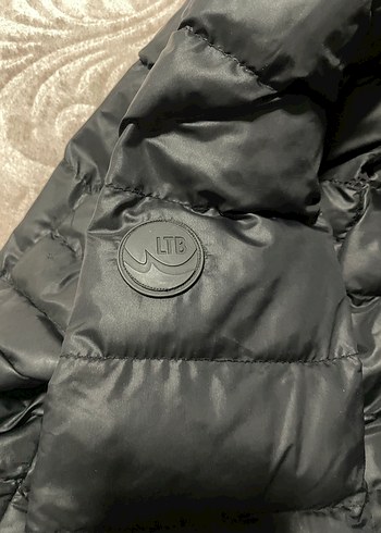 LTB Kadın Siyah Fermuarlı Kışlık Mont - Görsel 9