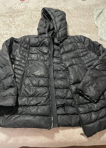 LTB Kadın Siyah Fermuarlı Kışlık Mont - Görsel 2