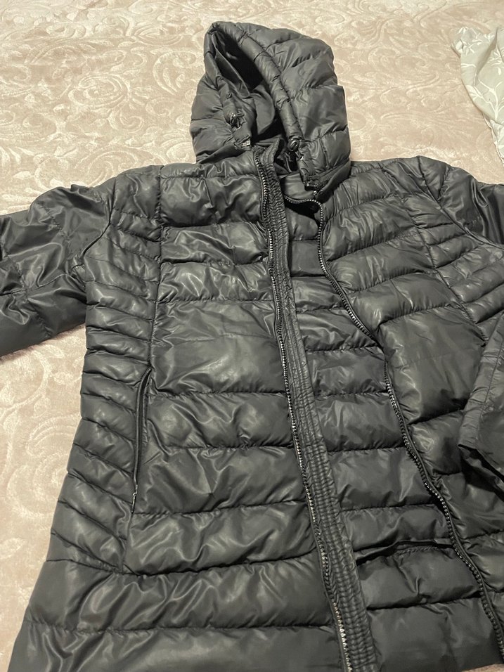 LTB Kadın Siyah Fermuarlı Kışlık Mont - Görsel 3