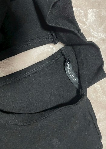 Siyah Uzun Kollu Kadın Elbise - Görsel 6