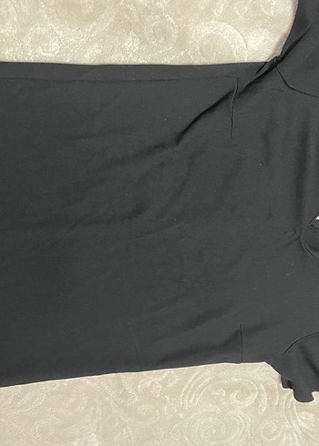 Siyah Uzun Kollu Kadın Elbise - Görsel 5