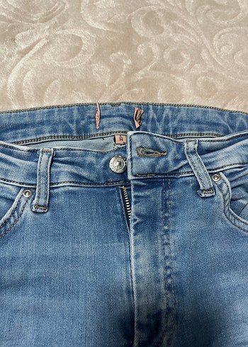 Günlük Mavi Denim Kadın Pantolon - Görsel 4