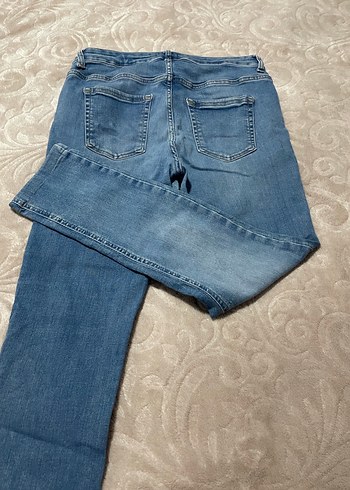 Günlük Mavi Denim Kadın Pantolon - Görsel 6