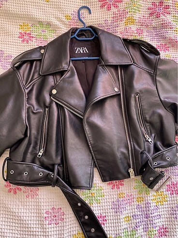 Zara bomber deri ceket