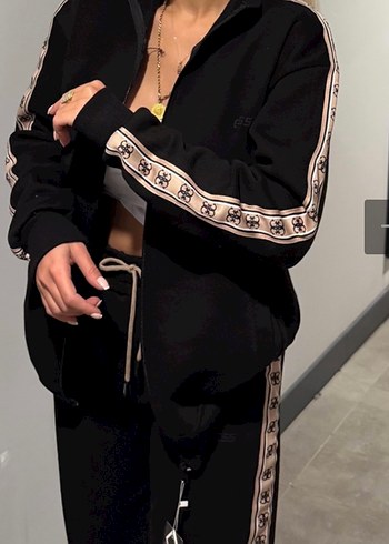 Siyah Kadın Eşofman Takımı - Görsel 2