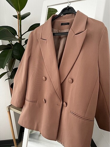 38 Beden Vizon oversize ceket